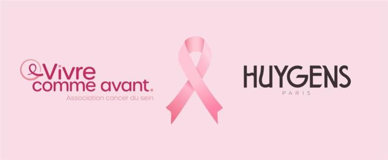 Octobre Rose : HUYGENS Paris soutient l’Association Vivre Comme Avant