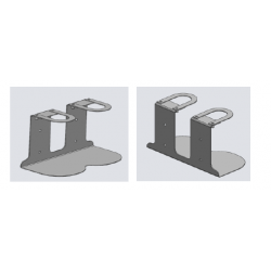 DOUBLE DISPENSER HOLDER -...