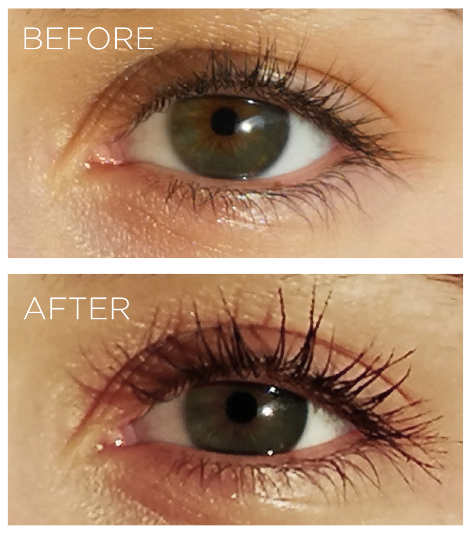Results of the Booster Lash Care Mascara Black HUYGENS