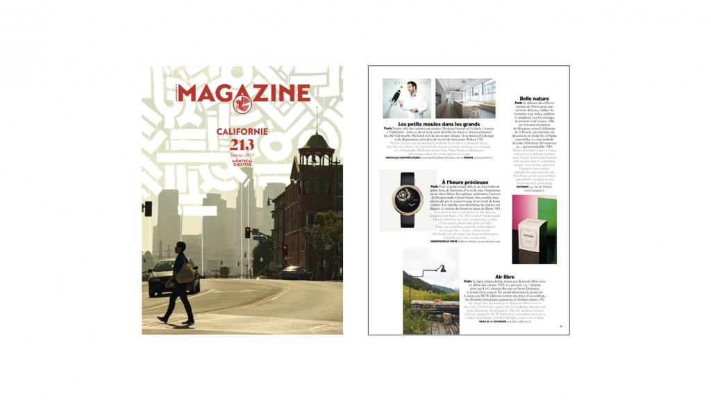 HUYGENS in Air France Magazine 