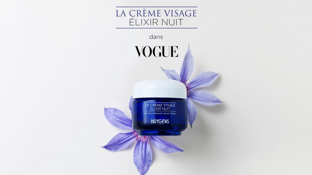 The Élixir Night Cream in Vogue