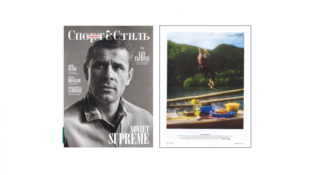 HUYGENS dans L'Équipe Sport & Style