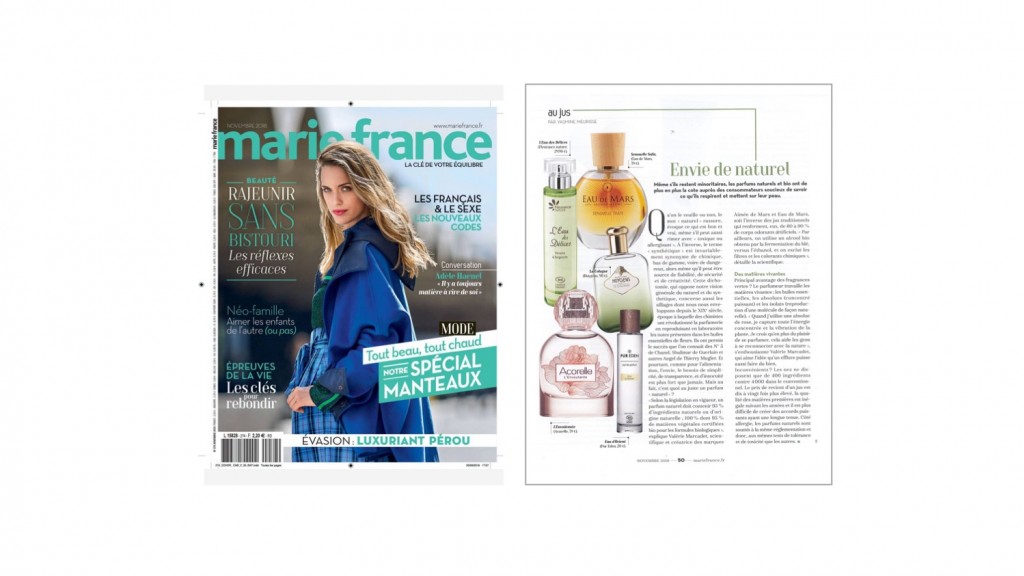 HUYGENS dans Marie France 