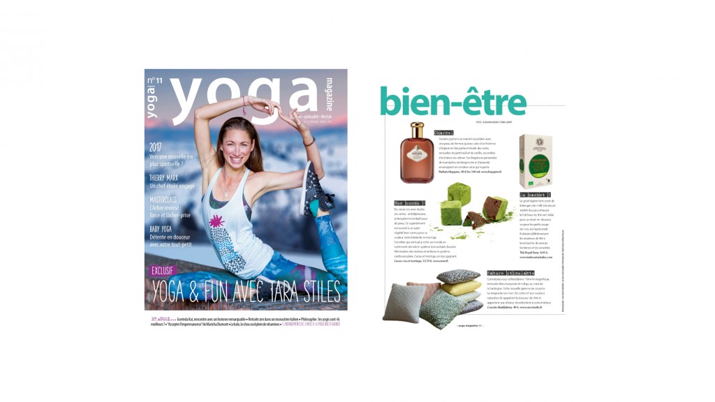 HUYGENS dans Yoga Magazine