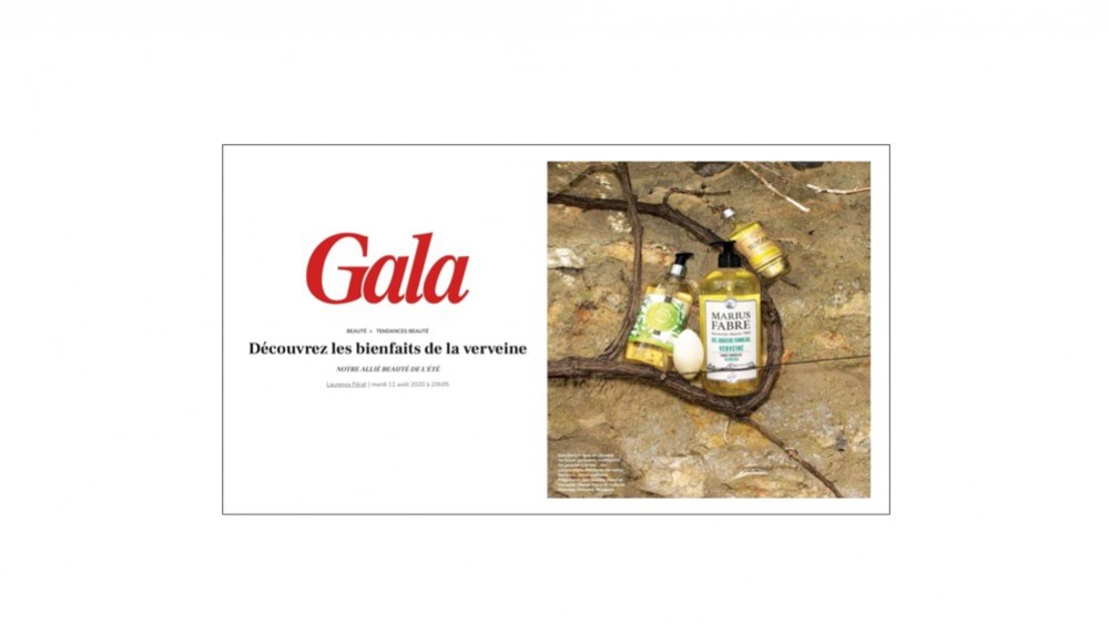 The Verbena Massage Oil in Gala