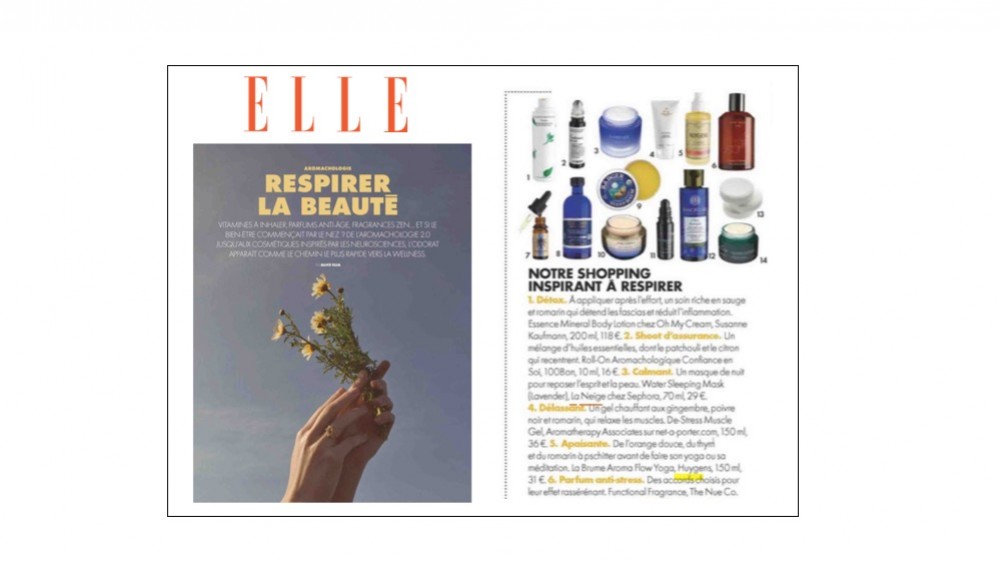 The Aroma Flow Mist in ELLE