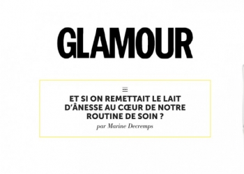 The Donkey Milk Soap in Glamour 